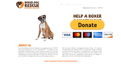 Desktop Screenshot of boxerdogrescue.co.uk